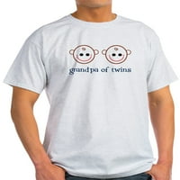 Cafepress - djed blizanaca pepelom sive majice - lagana majica - CP