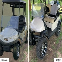 10L0L golf kolica Standardni fender front front & straga za klupski automobil presedan, sa metalnim