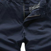 xinqinghao muške hlače povremene muške ljetne zabave na otvorenom pune boje kombinezone hlače hlače