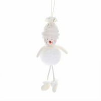 Božićni ukras Privjesak za dugu nogu Izdržljiva kreativna ukrasna igračka s dugom nogom za božićnu zabavu Dekoracija snjegovića