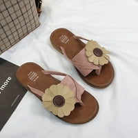 CLlios sandale za žene ljetne casual meko slajdove slatka cvijeća klipnjača na plaži Flip Flops Sandal