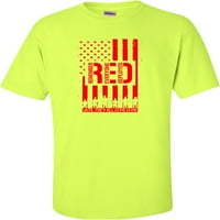 Odrasli zapamti sve raspoređene majicu Crvenog petka