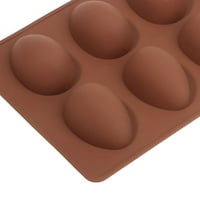 Jaja u obliku uskršnjeg jaja silikonski kalup za pečenje pecivo čokoladni puding kalup