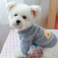 Stretch džemper od prsluka od flisa - toplo pulover fleece jakne - zimska pseća odjeća za male pse dječake