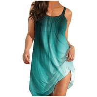 Proljetne haljine za žensku plažu majicu bez rukava casual boho spremnik pokrovite u UPS-u kratkim zabavama