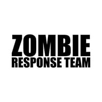 Zombie Respongu Team naljepnica naljepnica Die Cut - samoljepljivi vinil - Vremenska zaštitna - izrađena