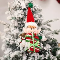 CANDY BO BNOME DOLJE Ukrasne tkanine Božićno drvce Viseći poklon Privjesak za poklon zalihe