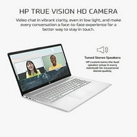 Najnoviji HP laptop, 17 HD + HD-sjaljka, 11. Gen Intel Core i5-1135G7, Intel Iris XE Graphics, GB RAM, TB PCIe SSD, dugačak trajektni vijek trajanja, web kamera, mics, win10, srebrna + oydisen tkanina