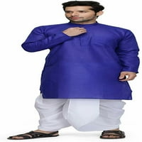 Muški desvinder nosi bollywoodski stil indijski južni indijski pamuk Dhoti Kurta set