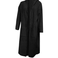 FESFESFES Dame Dukseteri Cardigan dugih rukava Odjeća od pune boje Žene Zimski kaputi Dugi vrtovi Plus Veličina za uklanjanje 10 USD