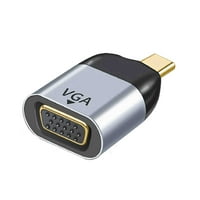 Farfi prijenosni dual portovi USB tipa C u VGA 1080p 4K 60Hz adapter za Thunderbolt 3