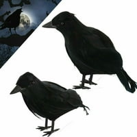 Halloween vrana lažna ptica igračka gavrana prop masovni rekviziti za ukrašavanje haljina