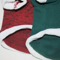 Dog Božićna majica Santa Claus, Elf PET Xmas Odeća za tiskanu majicu Cosplay Pet Odjeća za male srednje
