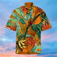 Košulje za muškarce Muški ljetni odmor Turizam Plaža Modni trend Ležerne prilike 3D digitalni ispis Majica kratkih rukava Muška majica