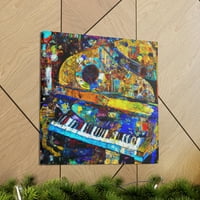 Klavir u ekspresionizmu - platno