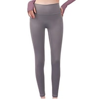Kakina s ženskim joga hlačama čišćenje ženskog visokog struka čvrstog boca dizanje hip vježbi za dizanje fitnesa utegnuti joga hlače