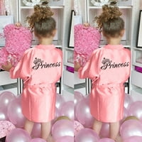 Kimono Solid Pijamas Sleep odjeća Toddler HABES Girls Baby Satin Cajubobe Svilene djece Dječji vrhovi