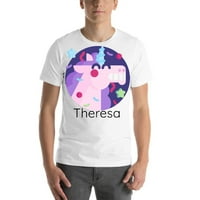 2xl Personalizirana zabava Unicorn Theresa kratka pamučna majica kratkih rukava po nedefiniranim poklonima