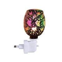 Pluggable Fragrance Wporter lampica za topljenje sa 3D-leptir efekta mirisa toplijeg dekora Potpridljiva