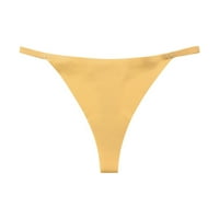 Ketyyh-Chn Ženska donje rublje Gaćice Prozračne pamučne mreže Bikini donje rublje Brown, XL