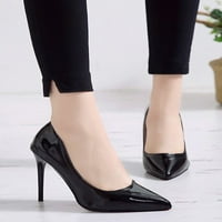 Gomelly Womenske pumpe šiljaste cipele za cipele na prstima na visokim potpeticama Udobne žene Ženske