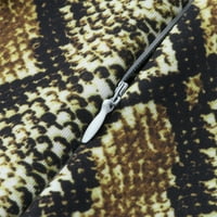 Mamusne haljine za žene kuglična haljina zmija uzorak dubokim V-izrezom špagete kaiševi mini haljina