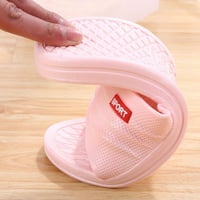 DMQupv noćne papuče za žene sklizne otvorene papuče za nožni prste Ljeto Početna Kupatilo Platforma