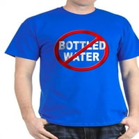 Cafepress - Anti NO Flaširana voda tamna majica - pamučna majica