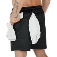 Traperice za muškarce Fitness Hratke Workout Athletic sa džepovima Kratke hlače Muške muške hlače Muške