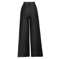Modne žene Ljeto Ležerno Ležerne prilike sa zatvaračem Zipper Pocket Solid pantalone HOT6S4486326