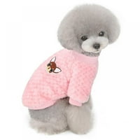 Carlendan Classic Pet Toar džemper, zimska modna mekana džemper odjeća za male srednjeg psa, S-2xL