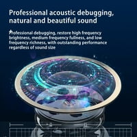 Aoujea Prijenosni Bluetooth zvučnici Svjetlina HIFI kvalitet zvuka Dvostruki zvučnik Desktop šareni