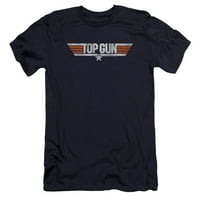 Top Gun - Logotip u nevolji - Premium Slim Fit Majica kratkih rukava - XX-velika