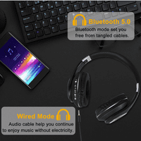 Urban u bežični Bluetooth stereo slušalice High Resolution Audio duboki bas Superior Comfort preko ušivih slušalica sa MIC-om za Podrška za telefonski poziv Oppo Reno