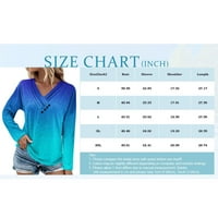 Novi dolasci plus veličina vrhova dugih rukava dnevni pulover vrhove V-izrez grafički otisci ženske majice vino xxl