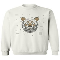 Poindlibs bear Dizajn dukserir-majice -image by shutterstock, muški 4x-veliki