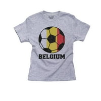 Nogometni nogomet Belgije - Fudbal za nogometne majice za mladeni majica Rusije