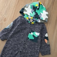Dječji skokovi odjeće za dijete Camo tiskani Toddler Kid Boys Slatko uflage Pamuk Udobne rubne dubinske