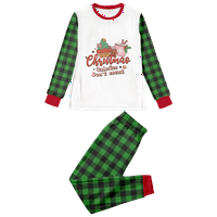 Božićne pidžame za obiteljske klasične noćne odjeće obiteljski božićni PJS podudarni setovi za dječake