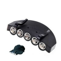 LED clip-on glava za glavu lagana svjetiljka za ribolov planinarenje kampiranje lova na otvorenom glavom