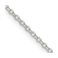 Sterling Silver Diamond - kabelski lanac