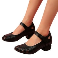 Eczipvz Cipele za žene visoke potpetice za žene prozirne pumpe za visoku petu šiljasti nožni prst za vjenčani zabavu večernji noćni događaj, crni