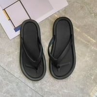 Hinvhai papuče za plažu za muškarce čišćenje Ženske ravne cipele Dame Beach Sandals Ljeto Neklizajuće