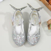 Cipele za Valentinovo ponude dojenčad djeca dječje djevojke kristalno bleng leptir sne princeze cipele