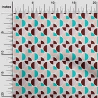 Onuone viskoznog dresa Tkanina krug Geometrijski dekor tkanina od ispisanih BTY