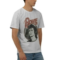 Muška David Bowie - Svemirska čudnost - Odrasli V-izrez Zvanične kratke majice kratkih rukava Puna sezona