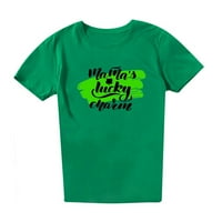 Dnevni kostim za žene, žene Goth vrhovi kratkih rukava V-izrez ljetna bluza Havajska majica zelena xxl