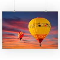Baloni s toplim zrakom na suncu Fotografiju A-