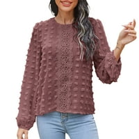 Ketyyh-Chn Žene vrhovi modne ležerne majice bluza, XL