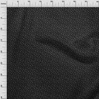 Onuone pamučne svilene crne tkanine božićne zanatske projekte Dekor tkanina štampan od dvorišta široko